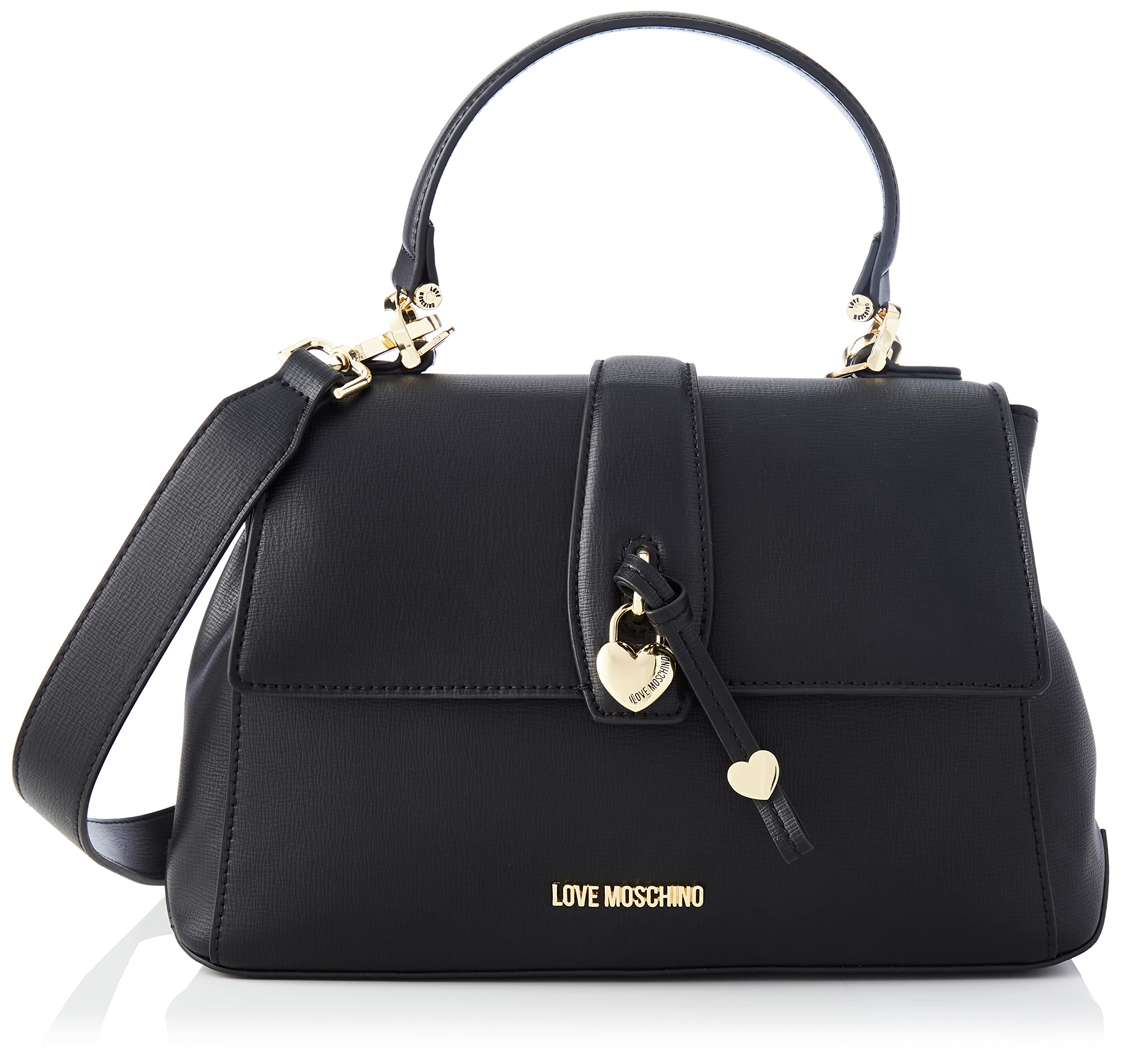 Love Moschino Damen Jc4331pp0fkb000 Handtasche, Schwarz, Einheitsgröße