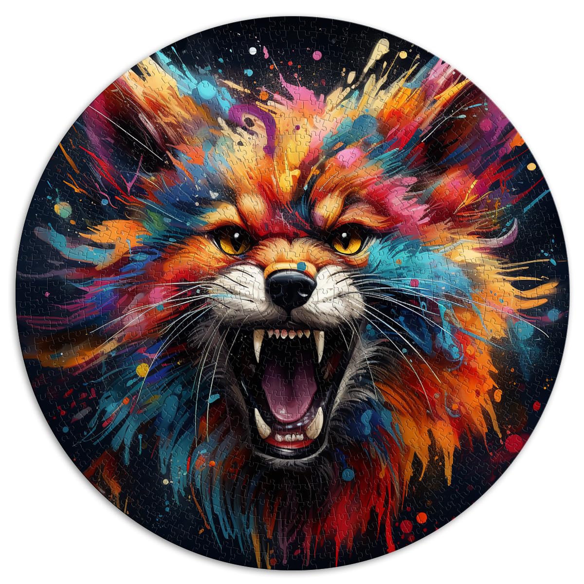 Puzzle für Puzzle Fox, 1000 Teile, Puzzle für Erwachsene, Puzzles, Geschenke, 26,5 x 26,5 Zoll, Puzzles, Geschenke, schwierige, harte Puzzles für Frauen und Männer