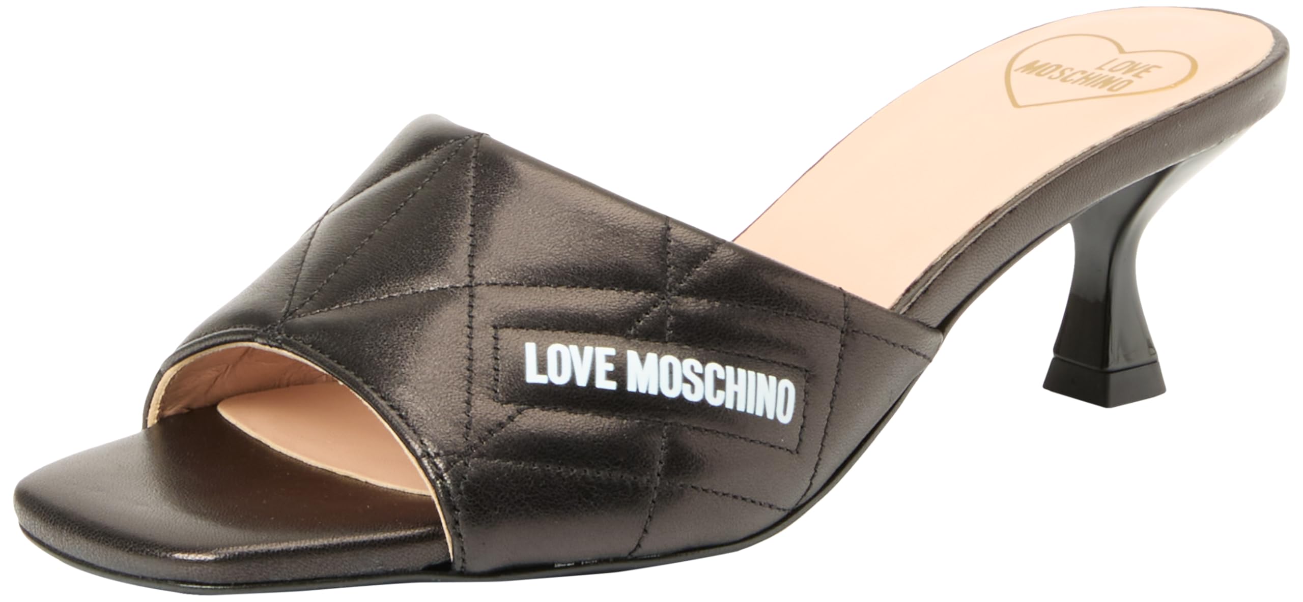 Love Moschino Damen Ja28025g0iie0000 Sabotd.ROCCHETTO55 Nappa SCHWARZ, 40 EU