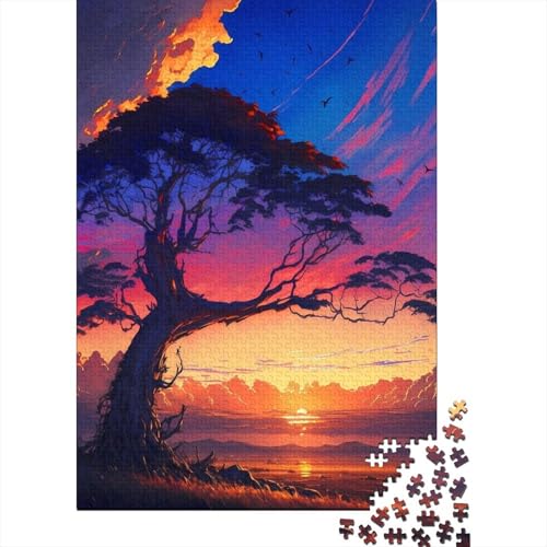 Der Baum des Lebens Puzzles Puzzles für Erwachsene Teenager Schwierige, anspruchsvolle Puzzles mit 500 Teilen Schwierige, anspruchsvolle Puzzles mit 500 Teilen 20,47x14,96 Zoll