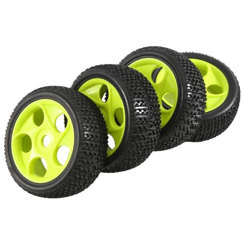 yomoe RC 1:8 Off Road Car Gummireifen und Kunststofffelgen HUB HEX 17 mm 81-801 Zubehör,B