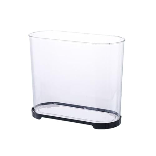 Aquarium, Desktop HD Transparent Kleine Acryl Aquarium GoldSmall Fisch Zucht Tanks Fisch Schüssel(Black,32cm*14.4cm*25cm)