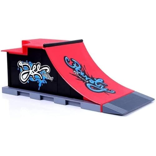 AYUNJIE Mini Finger Skateboard Professionelle Szene Veranstaltungsort Kombination Set Finger Skateboard Kinder Professionelle Szene Requisiten (colorC)