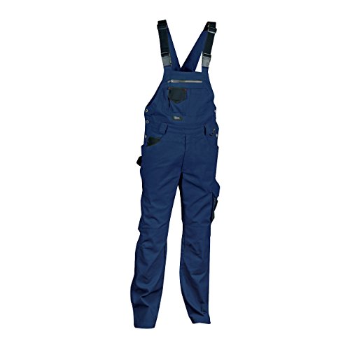 Cofra V000-0-02.Z48 Latzhose "Pocket", marineblau / schwarz, Größe 48