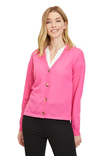 Cartoon Damen 5443/7163 Strickjacke, Carmine Rose, 36