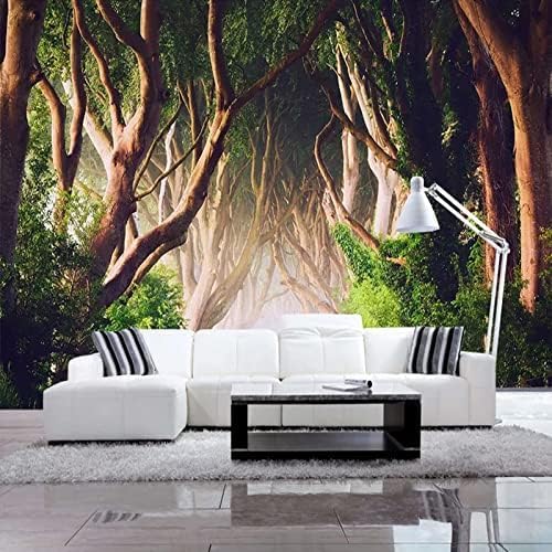 XLMING Klassische Wald-Natur-Szenerie 3D Tapete Home Dekoration Wohnzimmer Sofa Schlafzimmer Tv Hintergrund Wand-250cm×170cm