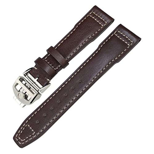 NEYENS Uhrenarmband aus echtem Leder für IWC Mark XVIII Le Petit Prince Pilotenuhr, 20 mm, 21 mm, 22 mm, Rindsleder, 20 mm, Achat