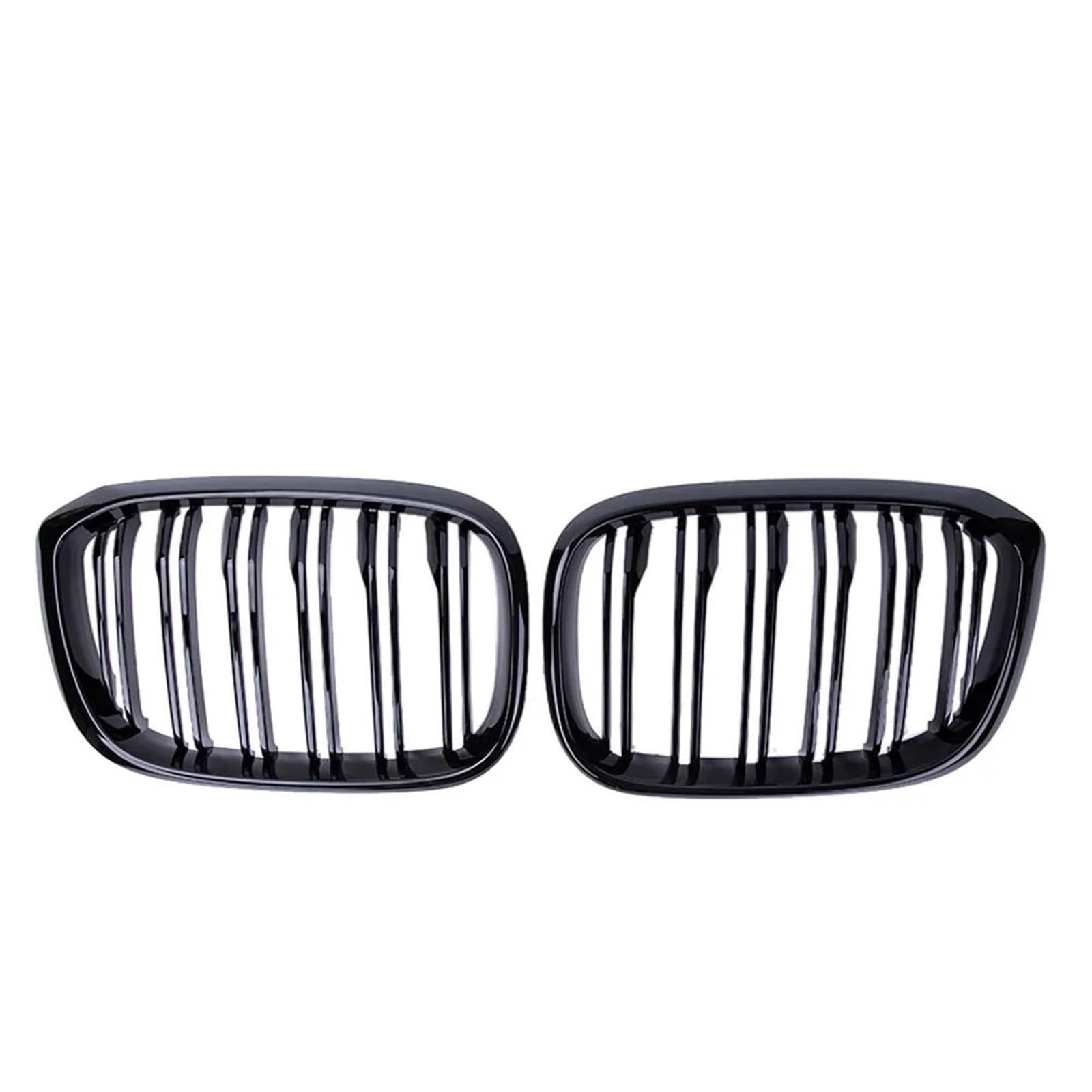 Frontgrills Für Für X3 Für X4 G01 G02 G08 18-21 Renngrills Auto-Styling-Zubehör Frontgrill Nierengrill Doppellamelle Front Bumper Grille(Glossy Black)