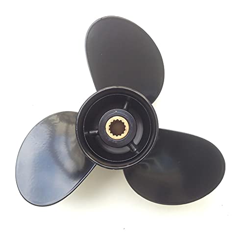 Jodriva 10 X13 15hp-35hp, for Evinrude Propeller 14 Zahn Spline Aluminium Propeller, for Evinrude Bootszubehör Marine Propeller Bootspropeller