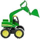 JOHN DEERE 35765M6 Spielzeugtraktor John Deere Big Scoop in grün, stabiler & robuster Kinderspielzeug Bagger aus Kunststoff für den Sandkasten, zum Spielen und Sammeln, ab 3 Jahre, Kinder Autos