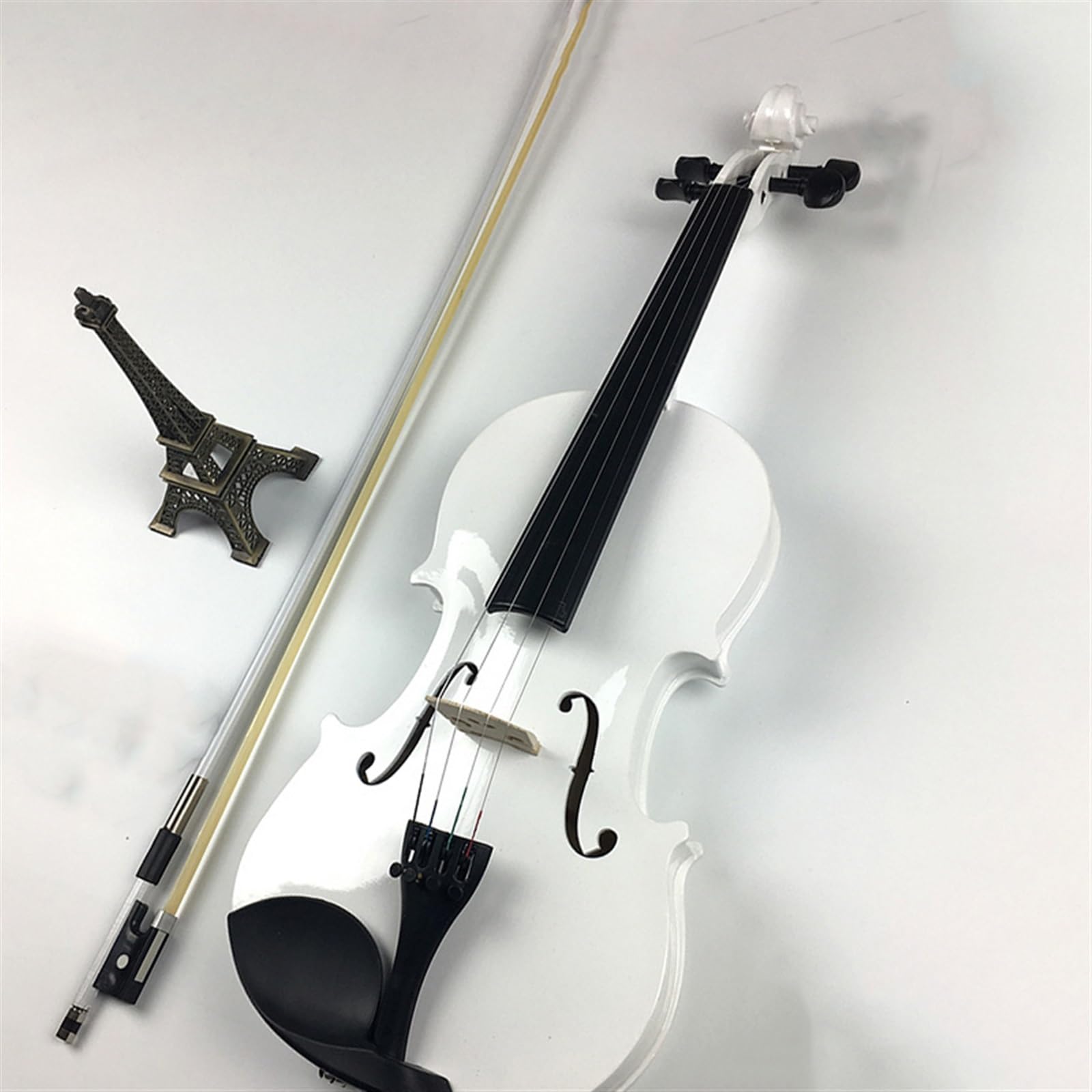 Standard Violine Übungsvioline Für Anfänger Und Erwachsene, 4/4, Lindenholzdecke(Violin+bow)