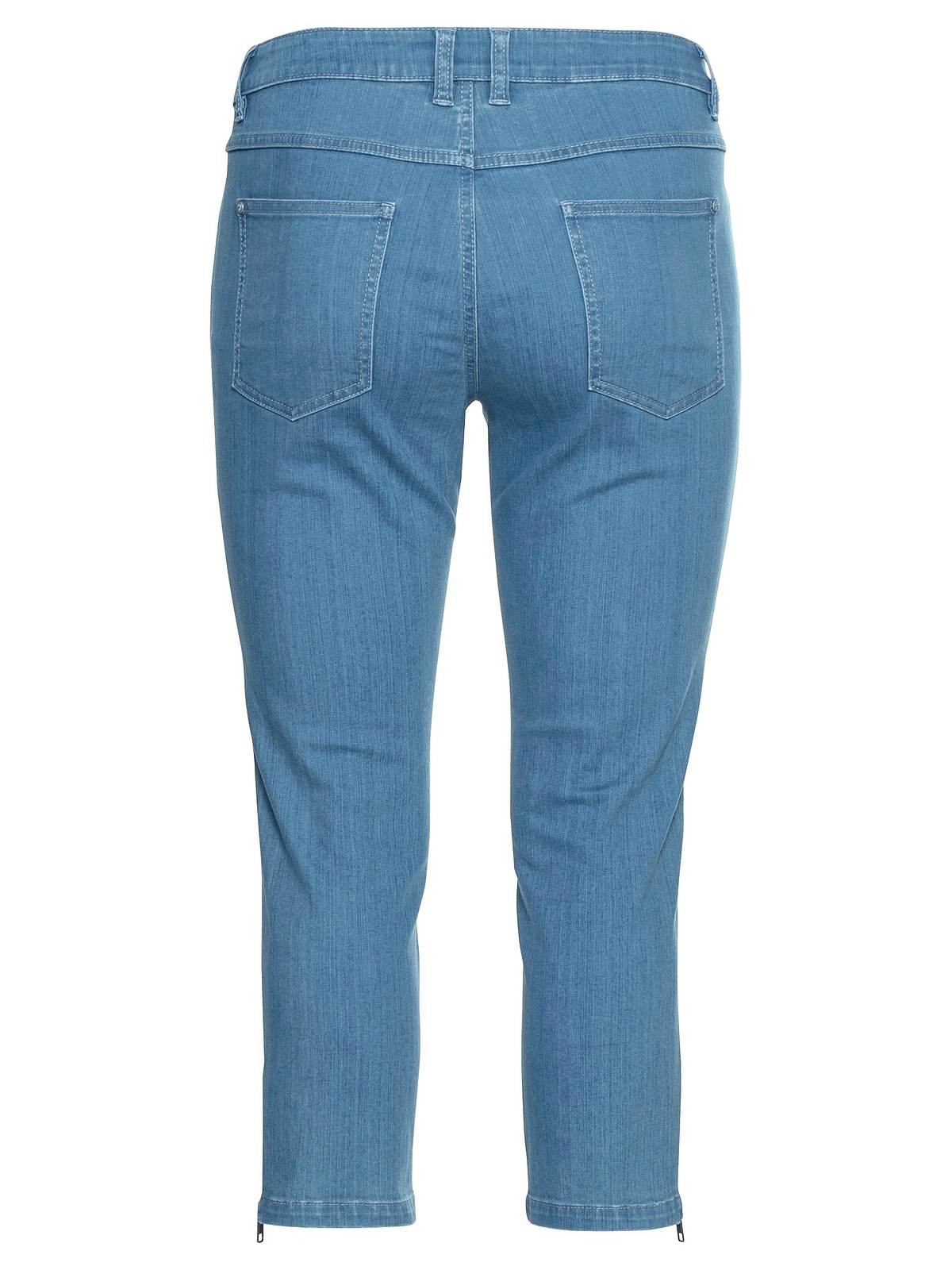 sheego by Joe Browns Stretch-Jeans "Große Größen", in 7/8-Länge mit Zipper am Saum 3