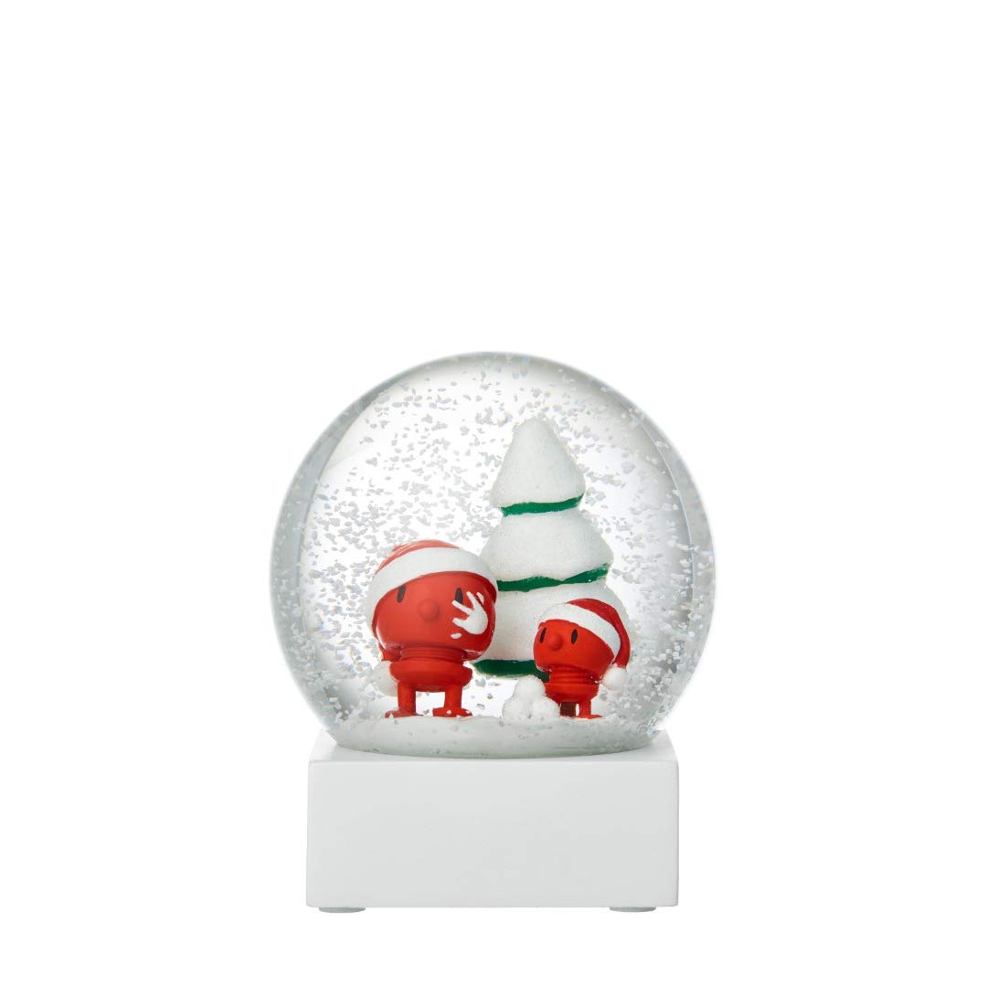 Hoptimist - Skandinavisches Design - Schneekugel - Santa Snow Globe - Geschenkidee zu Weihnachten