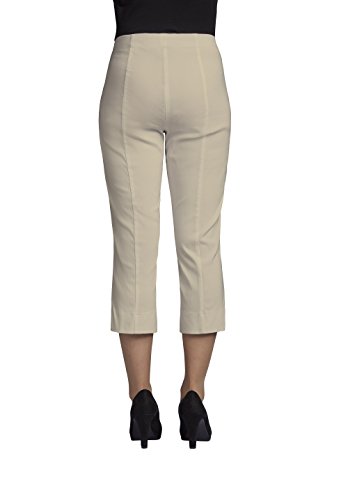 Robell Trousers Dreiviertel-Hose Marie 07 Gr. 50, beige