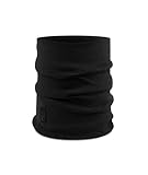 Buff Merino Heavyweight Multifunktionstuch SOLID BLACK