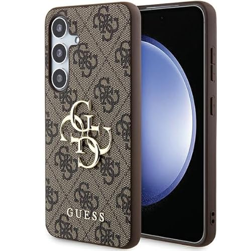 CG Mobile Guess GUHCSA554GMGBR Hülle für A55 A556 braun hardcase 4G Big Metal Logo