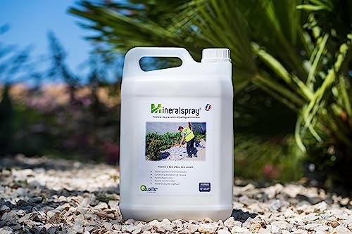 Mineralspray® Kleber zum Halten und Stabilisieren von Kieselsteinen, Kies und Granulat im Kanister 5 Liter (8 bis 15 m²)