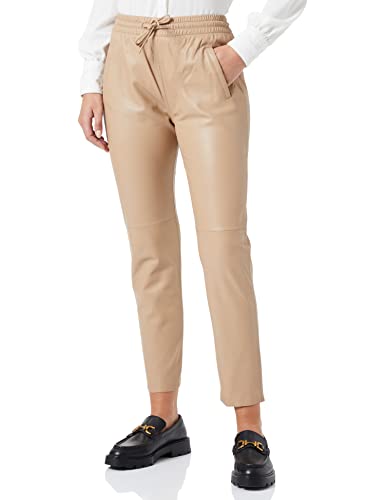 Oakwood Damen Gift Klassische Hose, Dunkelbeige, Small