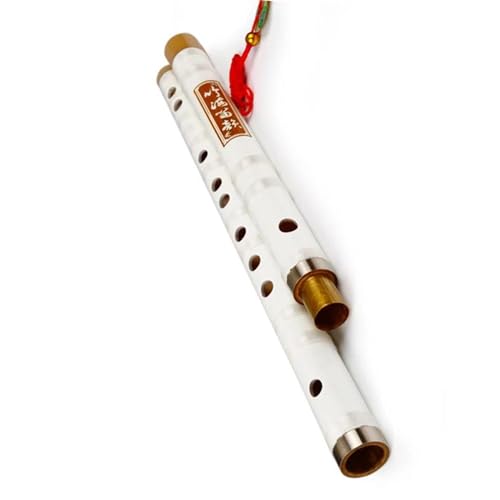 Bambusflöte Für Anfänger Exquisites klassisches Holzbläser-Bambusflöteninstrument, traditionelle Querflöte, geeignet für Anfänger (Color : E)