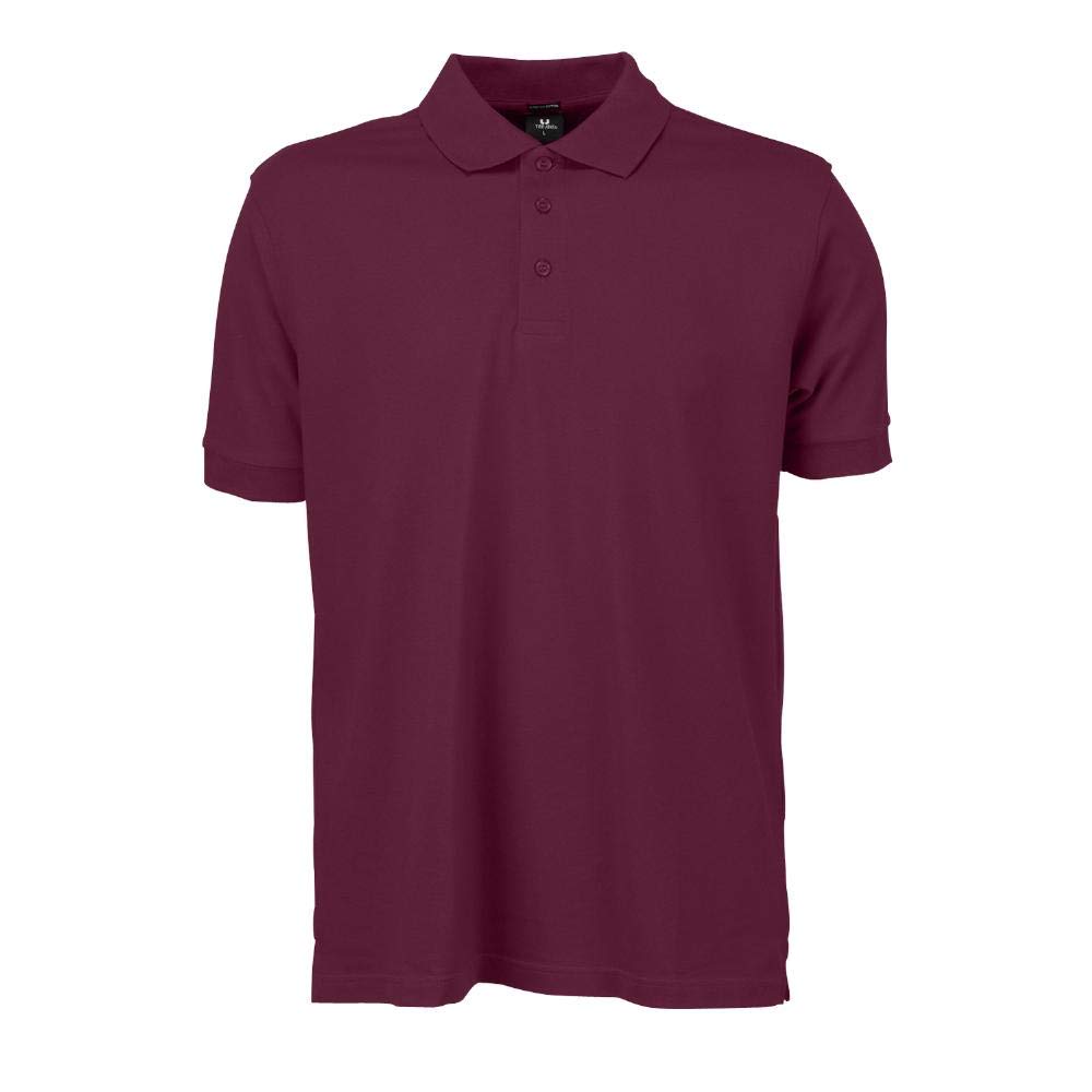 Tee Jays - Herren Stretch Deluxe Polo / Wine, L