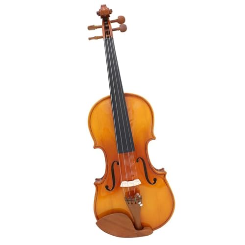 Standard Violine Fichtenvioline 4/4 3/4 1/4 1/2 Natürliches Akustisches Geigeninstrument Mit Bogenzubehör-Set(3-4violin)