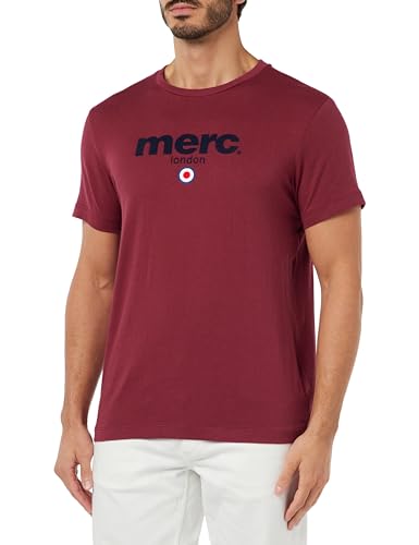 Merc Herren Brighton, T-Shirt, granatrot, M