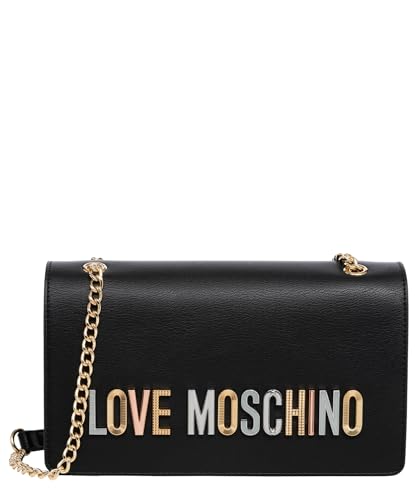 Love Moschino Damen Jc4302pp0ikn0000 Schultertasche, Schwarz