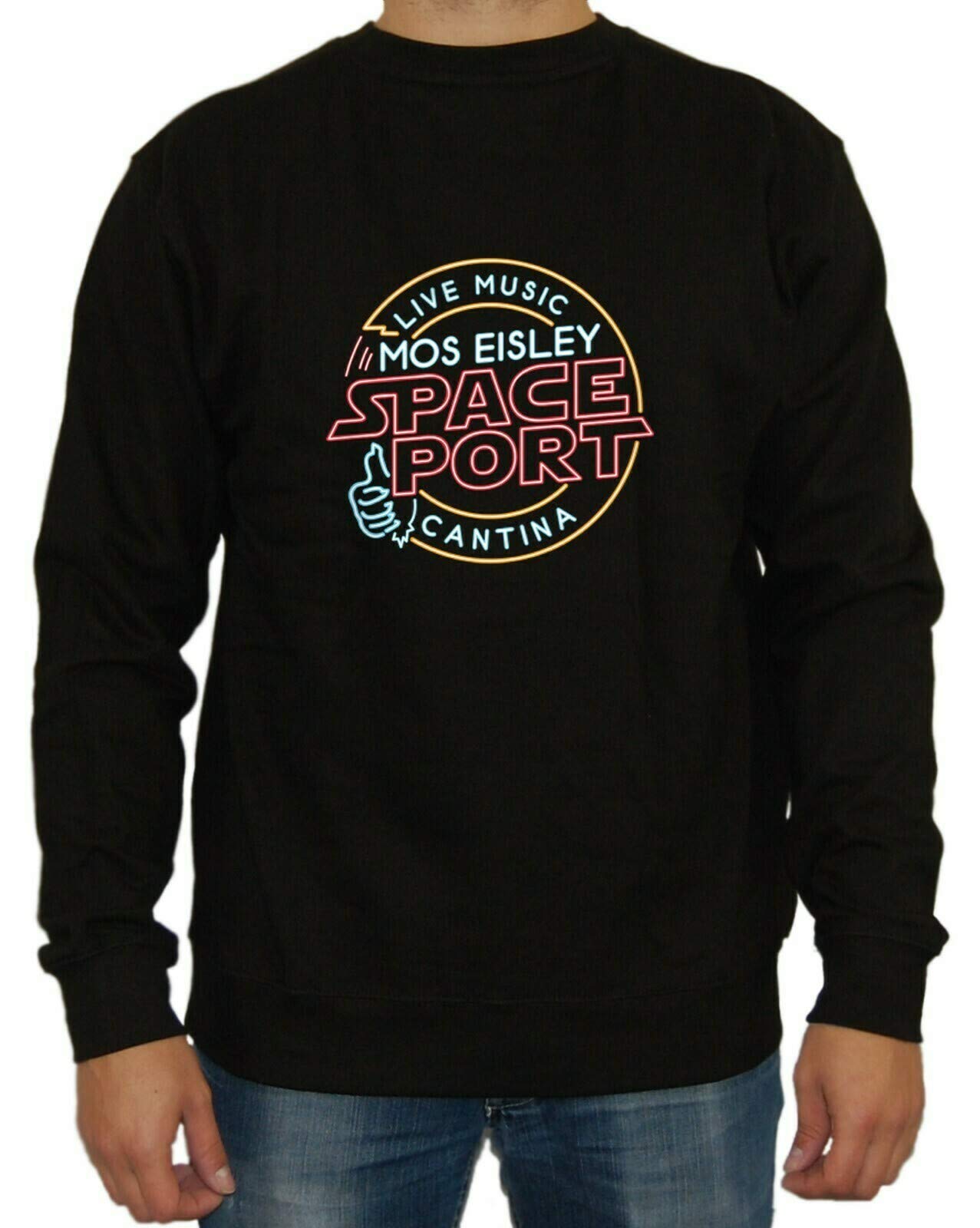 Artshirt Factory Mos Eisley M2 Sweater, Schwarz, Größe: XL