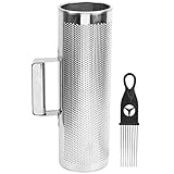 Metal Guiro Shaker mit Scraper Music Teaching Aids Percussion Instrument