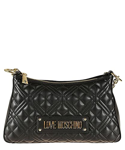 LOVE MOSCHINO Umhängetasche, mit Steppungn und Ketten Details