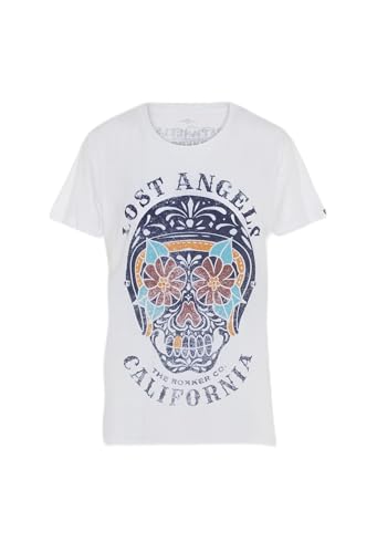 Rokker Lost Angels T-Shirt Damen (weiß), XS