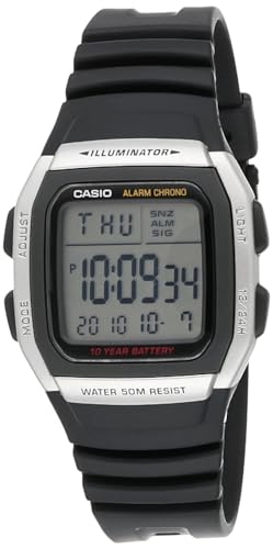 Casio Herren-Armbanduhr Digital Quarz Resin W-96H-1A