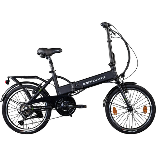 ZÜNDAPP E-Bike 20 Zoll, RH: 37 cm, 6-Gang - silberfarben 4