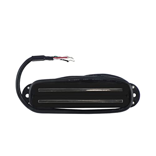 ZENGXUE Dual Hot Rail Guitar Pickup Humbucker Pickup Keramik Magnet Niedrig Rauschen Für E-Gitarren-Teile Schwarz Humbucker Tonabnehmer Set