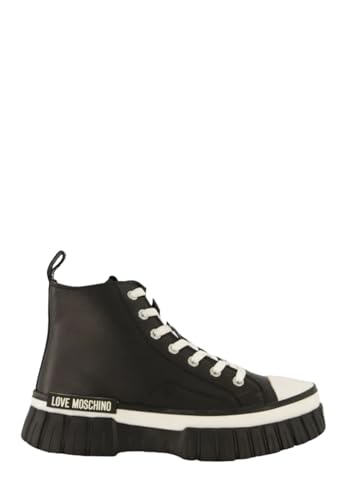 Love Moschino Damen Ja15505g1hia0000 Sneaker, Nero, 37 EU