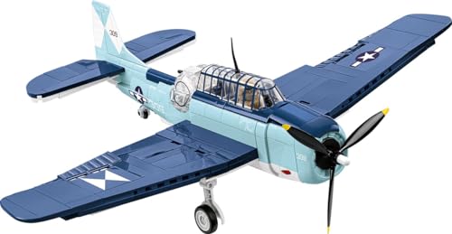 COBI Historical Collection 5752 - Grumman TBF Avenger, Kampfflugzeug, WWII, Klemmbaustein, Bausatz