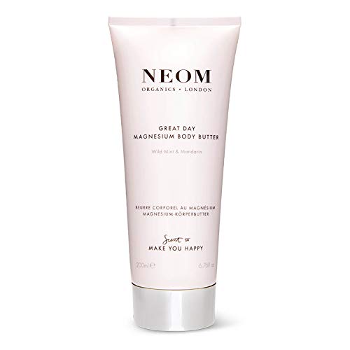 NEOM – Great Day Magnesium Body Butter (200ml) - Nourish and Soften, Zesty Fragrance