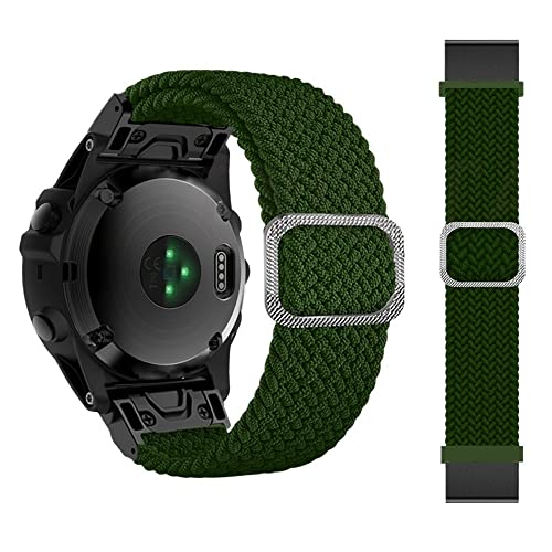 NEYENS Nylon-Armband für Garmin Enduro Watch Fenix 7X 7 6 6X Pro 5X Plus/TACTIX DELTA/MK2i/Forerunner 945, 26 mm, 22 mm, For Fenix 3 HR, Achat