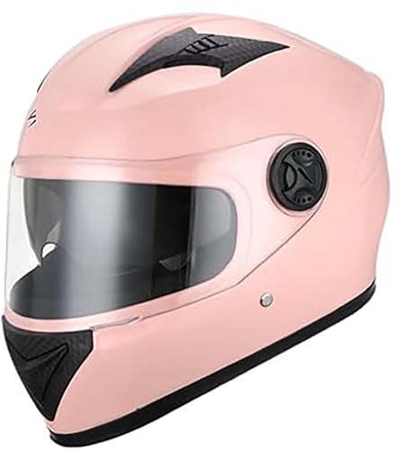 Motorrad-Integralhelm Mit Doppelvisier, Hochklappbar, Modularer Klapphelm, ECE/DOT-Geprüft, Straßenrad-Motocrosshelme Für Erwachsene, Männer Und Frauen B,XL/(61~62cm)