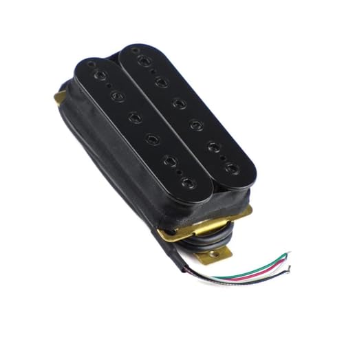 Humbucker-Tonabnehmer Für E-Gitarre, Keramik-Magnet, Hals- Oder Stegposition e gitarren tonabnehmer (Color : Black Bridge)