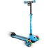 Globber E-Scooter Kinder One K-Emotion Plus hellblau mit Leuchtrollen