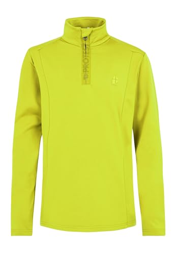 Protest Boys 1/4-Reißverschluss REWILLOWY JR 1/4 Zip Active top Limone 140