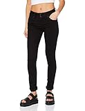 LTB Jeans Damen Molly M Jeans, Black to Black Wash 4796, 34W / 36L