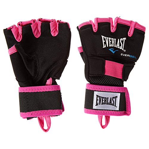 EVERLAST Evergel Hand Wraps - Schwarz/Pink - Gr. M/L