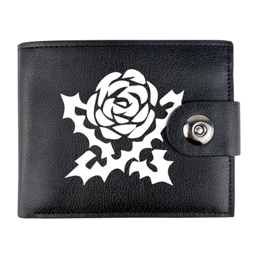 RYNDEX Berse-rk Anime-Geldbörsen, Karikatur Bild Gedruckt Portemonnaie Klein, PU-Leder Geldbörse Brieftasche Wallet(Color:Multicolor 6)