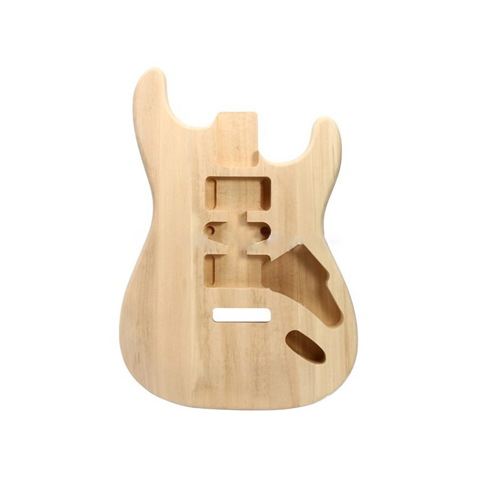 E-Gitarre Paulownia E-Gitarre Korpus Übung Holzgitarre Gitarreninstrument