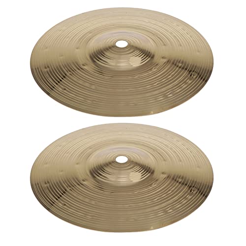 Splash Cymbal 2 Stücke Messingbecken Becken Becken Beckenmusik Instrument Party Geschenke Cymbals