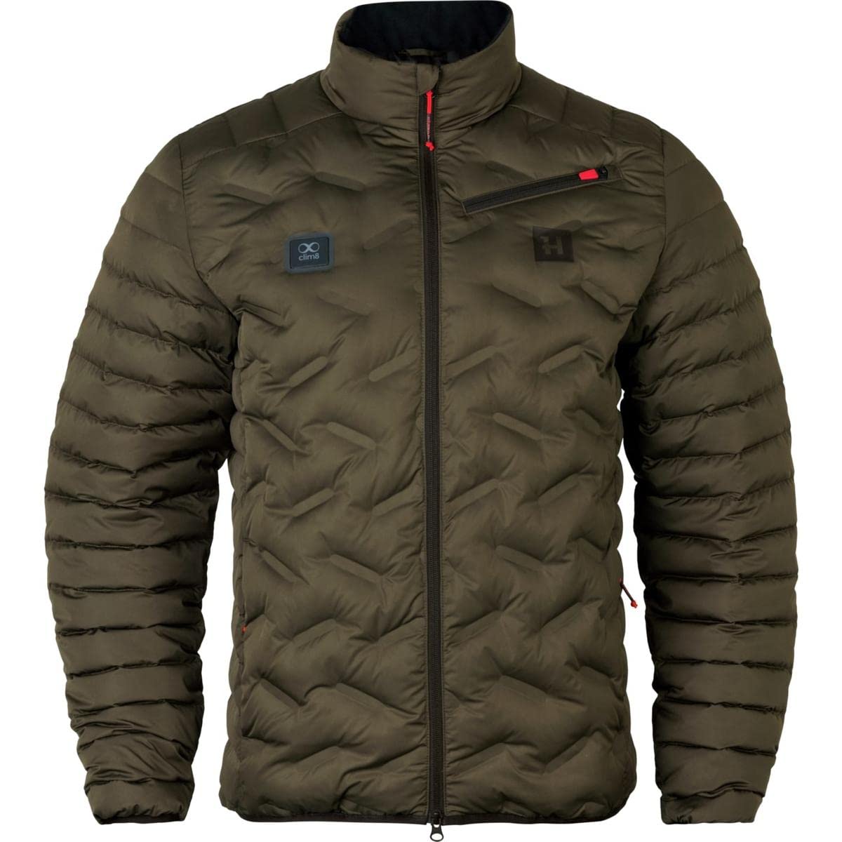 Härkila | clim8 Insulated Jacke | Professionelle Jagd Kleidung & Jagd Zubehör für Herren & Damen | Skandinavische Qualität Made to Last | Willow Green, 4XL