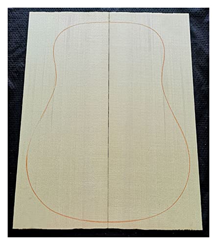 Gitarrenkörper Fichte Furnier-Gitarre-Panel-Fichte, Die Gitarre-Holz Herstellt Gitarrenkörper (Color : 7)