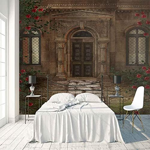 Vintage-Villa-Architektur 3D Tapeten Wanddekoration Fototapete Sofas Wohnzimmer Wandbild Schlafzimmer-350cm×256cm